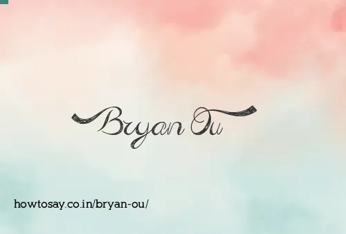 Bryan Ou