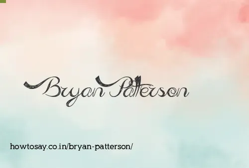 Bryan Patterson