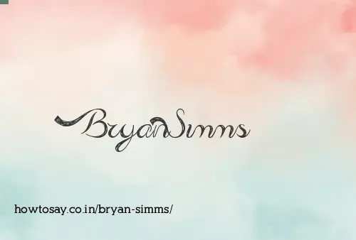Bryan Simms