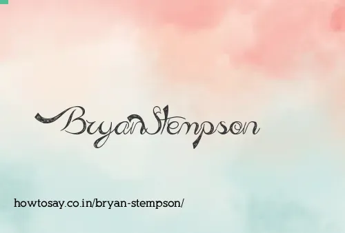 Bryan Stempson