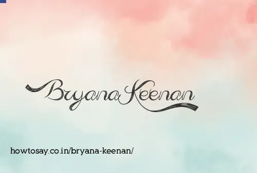 Bryana Keenan