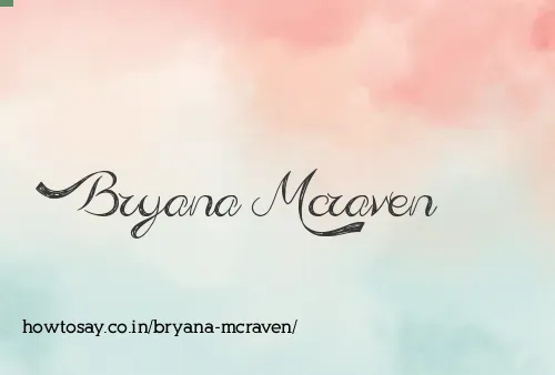 Bryana Mcraven