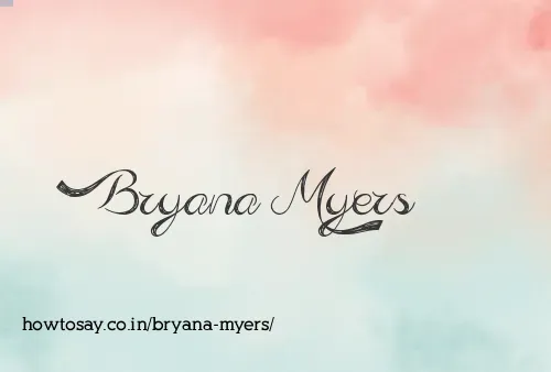 Bryana Myers