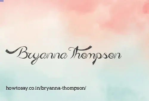 Bryanna Thompson
