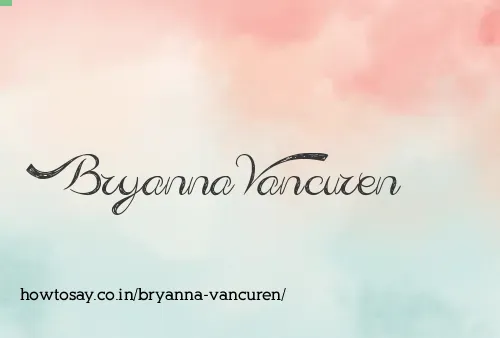 Bryanna Vancuren