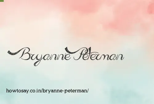 Bryanne Peterman