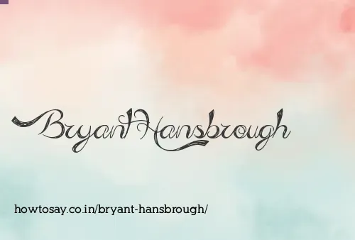 Bryant Hansbrough