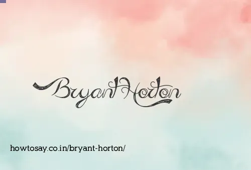 Bryant Horton