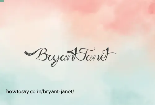 Bryant Janet