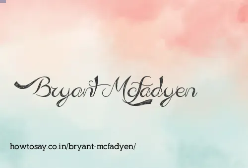 Bryant Mcfadyen