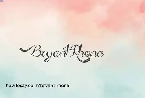 Bryant Rhona