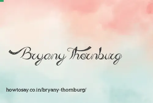 Bryany Thornburg