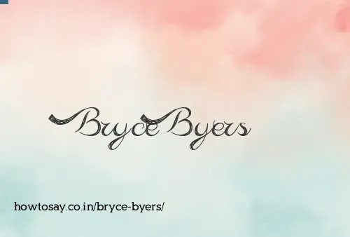 Bryce Byers