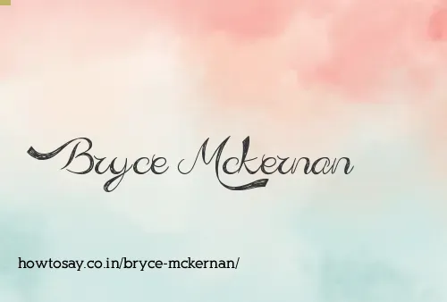 Bryce Mckernan