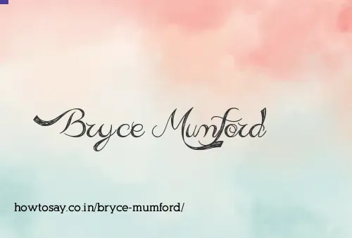 Bryce Mumford