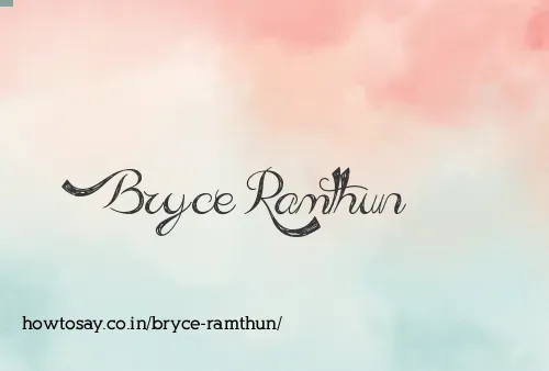 Bryce Ramthun