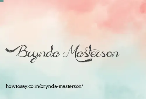 Brynda Masterson