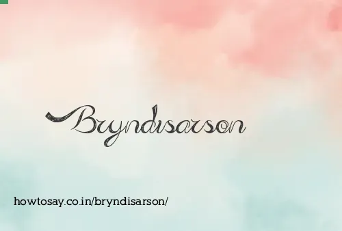 Bryndisarson