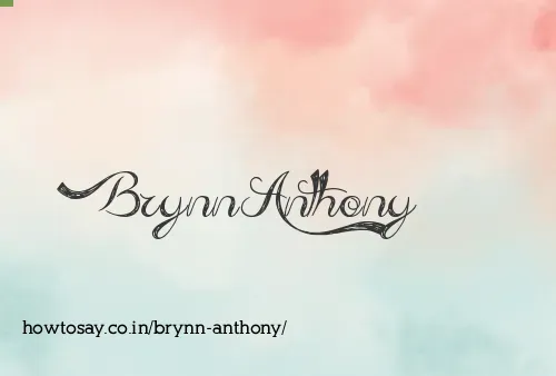 Brynn Anthony