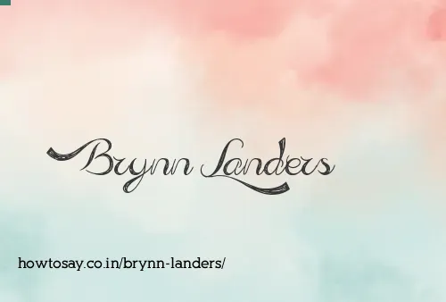Brynn Landers