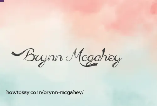 Brynn Mcgahey
