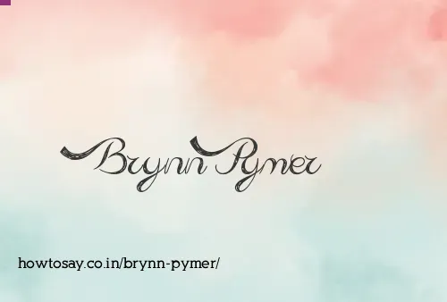 Brynn Pymer