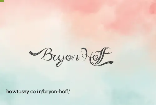 Bryon Hoff