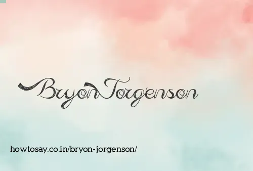 Bryon Jorgenson