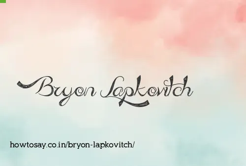Bryon Lapkovitch
