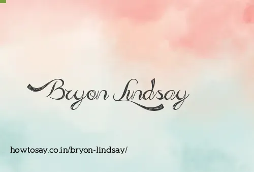 Bryon Lindsay