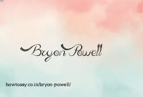Bryon Powell
