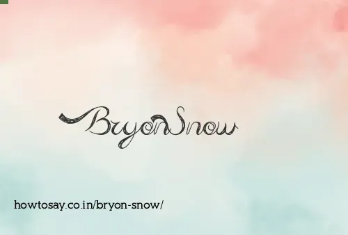Bryon Snow