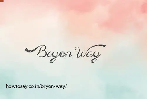 Bryon Way