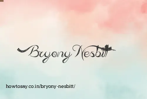 Bryony Nesbitt