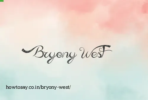 Bryony West