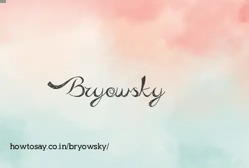 Bryowsky