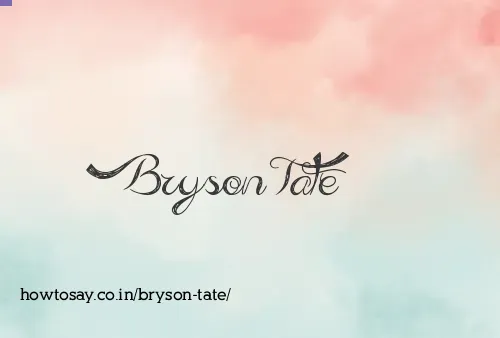 Bryson Tate