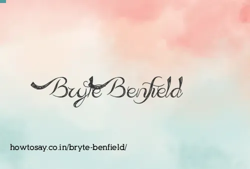 Bryte Benfield