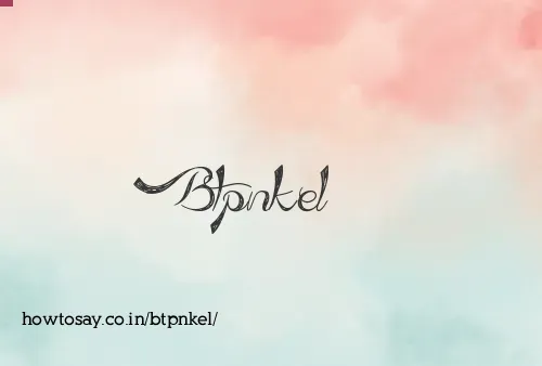 Btpnkel