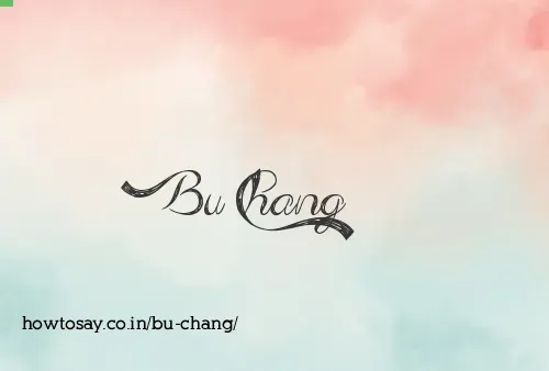 Bu Chang
