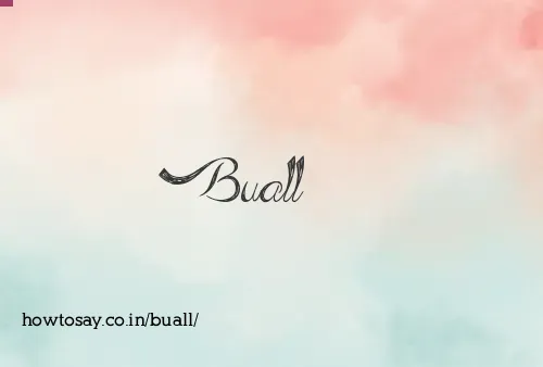 Buall