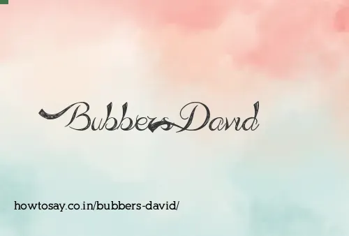 Bubbers David