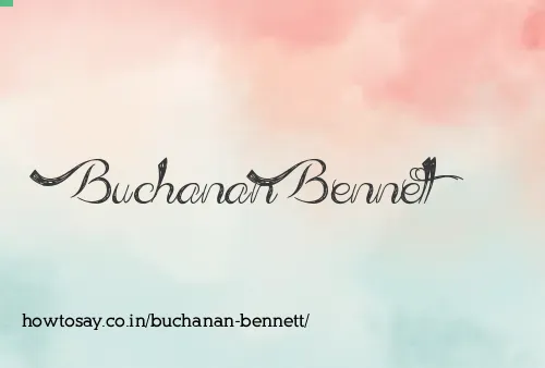 Buchanan Bennett