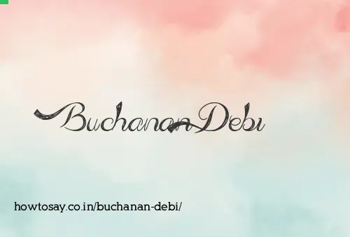 Buchanan Debi