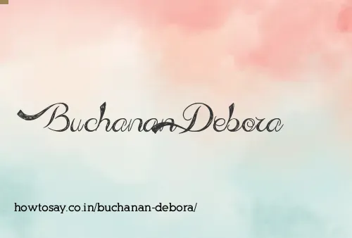 Buchanan Debora