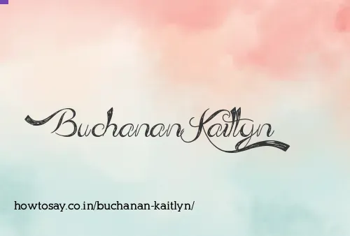 Buchanan Kaitlyn