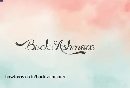 Buck Ashmore