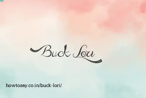Buck Lori