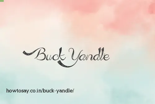 Buck Yandle