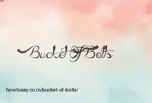 Bucket Of Bolts